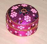 Mirror Worked Pill Boxes