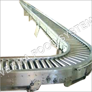 Angular Roller Conveyor By VERMA FOOD PROCESSING SYSTEM