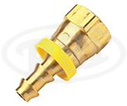 Brass Crimping Nut & Nipple Set