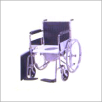Folding Commode Wheel Chair