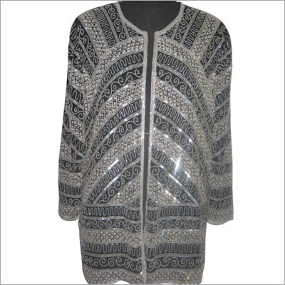 Ladies Long Sequin Shirt