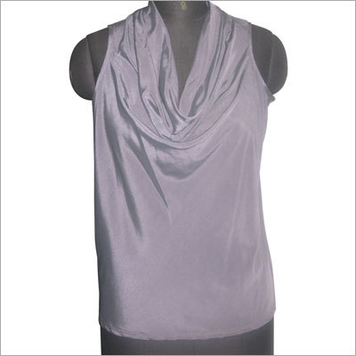 Girls Sleeveless Top - Rayon, 24 Inches, Grey | Soft Fabric, Stylish Design, Comfortable Fit, Durable Material, Colorfast, Exclusive Prints