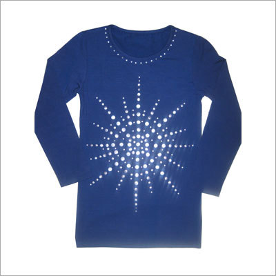 Embellished Sequin Top