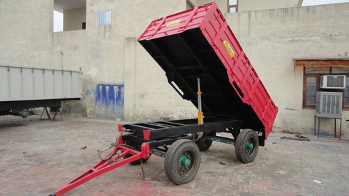 Twin Tyre Tipping Trailer