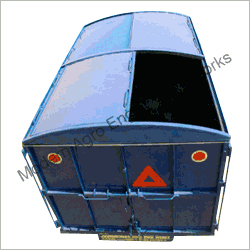 Tipping Garbage Trailer