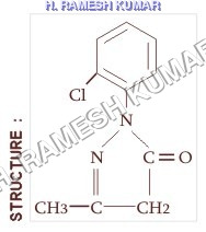 1(2-Chloro) Phenyl 3--Methyl 5 Pyrazolone (OCPMP)