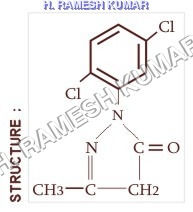 11(2.5 DICHLORO) PHENYL 3-METHYL 5-PYRAZOLONE (2:5DCPMP)