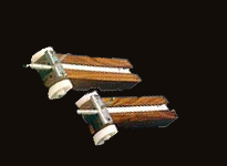 DYNAMIC TROLLEY SET - Wood, Metal, 15x5x3 cm | Newton's Laws, Momentum, Elastic and Inelastic Collisions