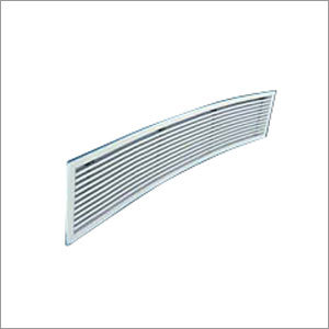 Curved Air Grilles - Material: Aluminum