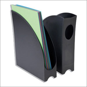 File Holders - Plastic, Variable Size, Black | Organized Storage, Durable, Stylish Design