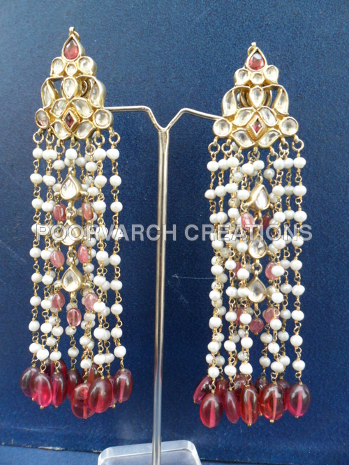 Kundan Earrings(SABIHAH)