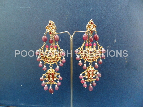 Kundan Earrings(PARVEEN)