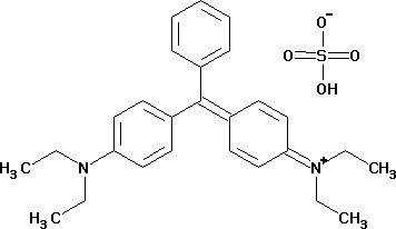 Brilliant green (hydrogen sulfate) (C.I. 42040)