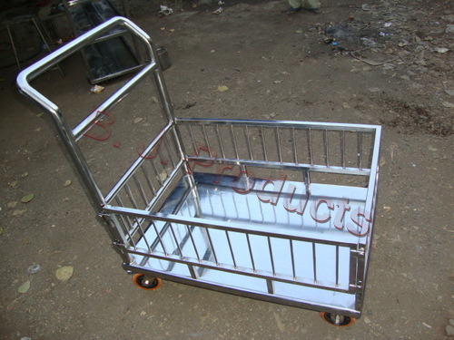 Box Type SS Platform Trolley