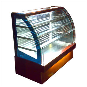 Bend Glass Display Counter