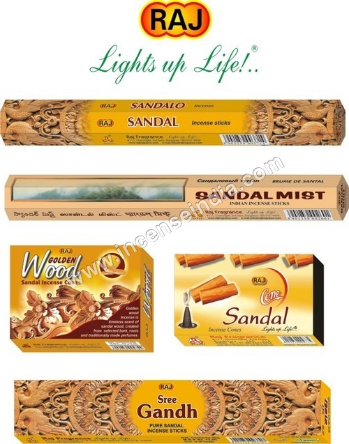 Wood Sandal Incense Sticks