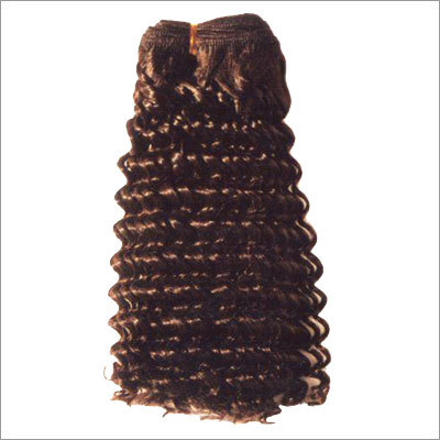 Weft Hair Cork Curl Human Hair Weft Hair Extension Weaving Hair