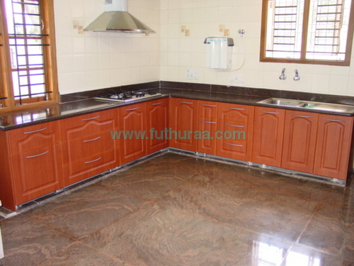 L-Shaped Kitchens Cabinet