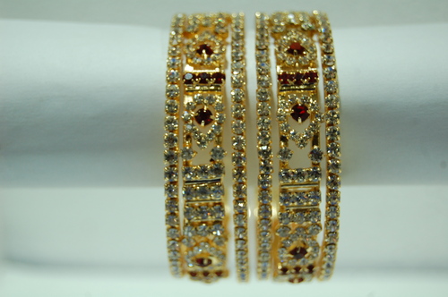 Designer American Diamond Bangles