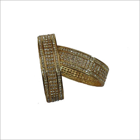 Brass Beaded Bangles