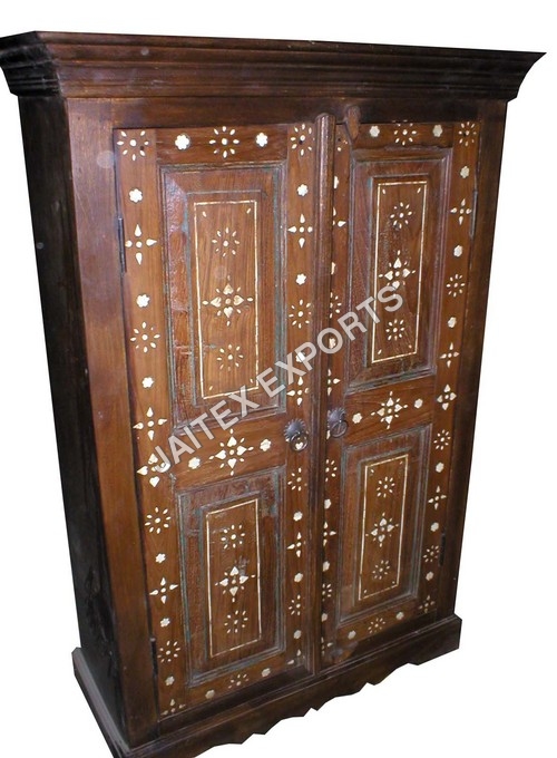 Antique Wooden Almirah By JAITEX EXPORTS