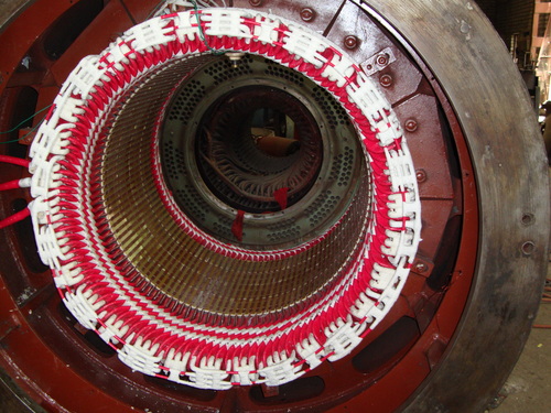 Rewound Stator Motor