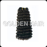 Non Remy Single Drawn Curly Hair
