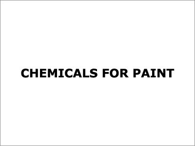 Chemicals For Paint