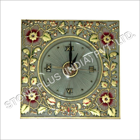 Marble Table Clock