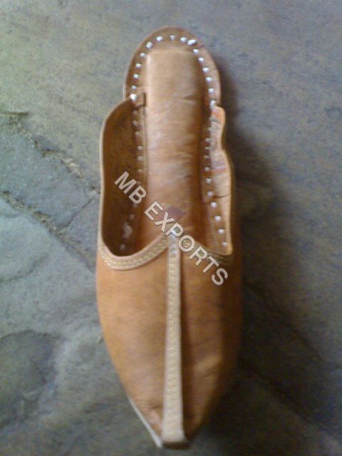 Cream Fancy Indian Slipper