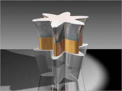 Designing on Perfume Bottle