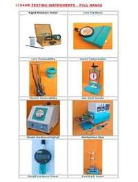 Foundry Sand Testing Equipment