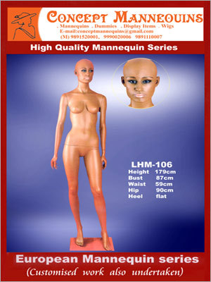 Ladies Standing mannequins