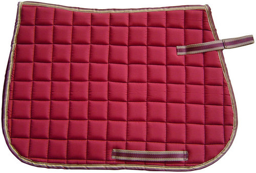 Equine saddle pad