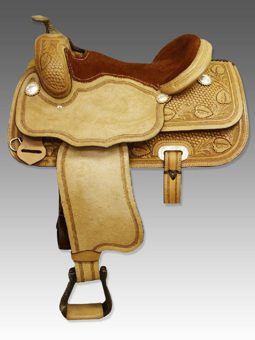 Western Leather Saddle