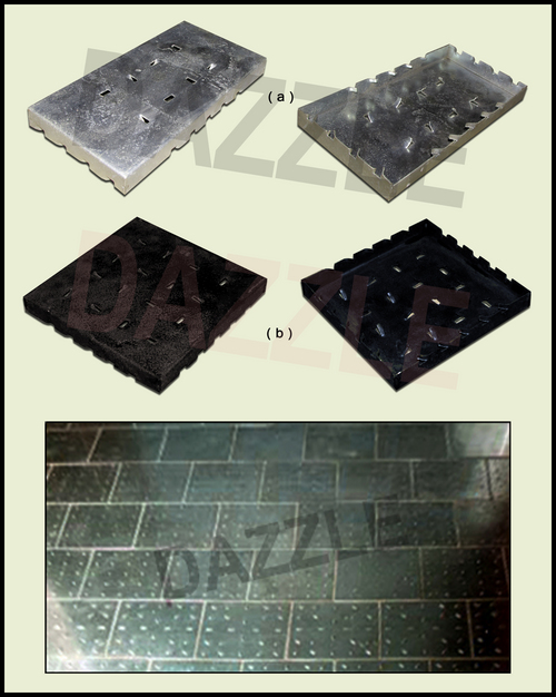 Baker Floor Steel Tiles