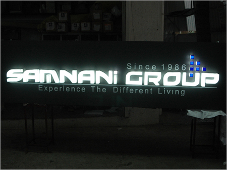 Led Edge Light Neon Sign