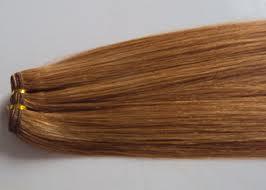 Human hair silky weaves