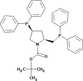 (2S,4S)-(-)-N-BOC-4-Diphenylphosphino-2-diphenyl phospino methyl-pyrrolidine