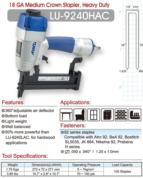 Medium Crown Stapler