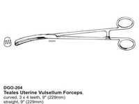 Teales Uterine Vulsellum Forecep