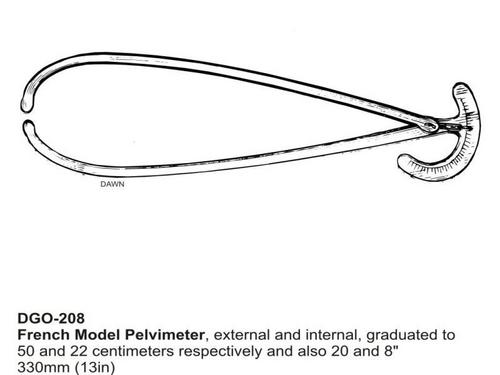 French Model Pelvimeter