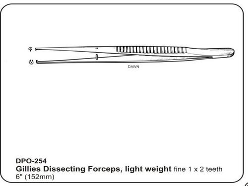 Gillies Dissecting Foreceps