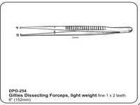 Gillies Dissecting Foreceps