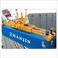 Industrial Container Spreader - S355 Sfs-en Steel, 6058-12192mm Telescoping Arms, Ral 1006 Yellow | Hydraulic Telescoping, Electric Control, Bofo Approved, Harsh Climate Use