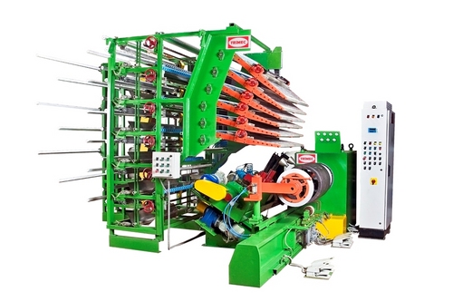 AUTO MACHINE WITH 6 PLY SERVICER