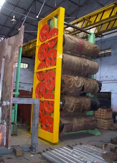 Clander Line Heating Drum - Steel, 1m Diameter, 20 kW | Efficient Heating, Line Drying, Durable Design