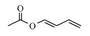 1-acetoxy-1, 3-butadiene