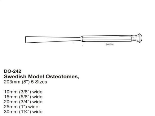 Swedish Model Osteotomes 