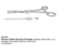 Glover Patent Ductus Forceps